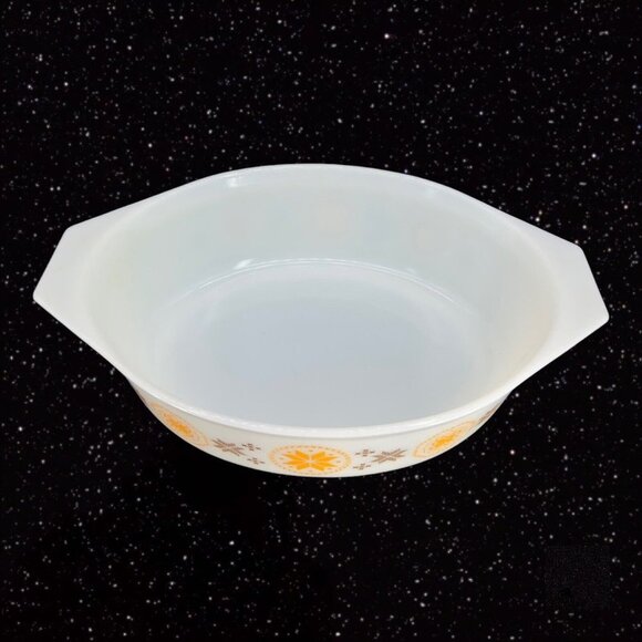 Vintage Pyrex Town & Country 2.5 Quart Casserole Oval Dish Without Lid Bowl VTG - Picture 16 of 16